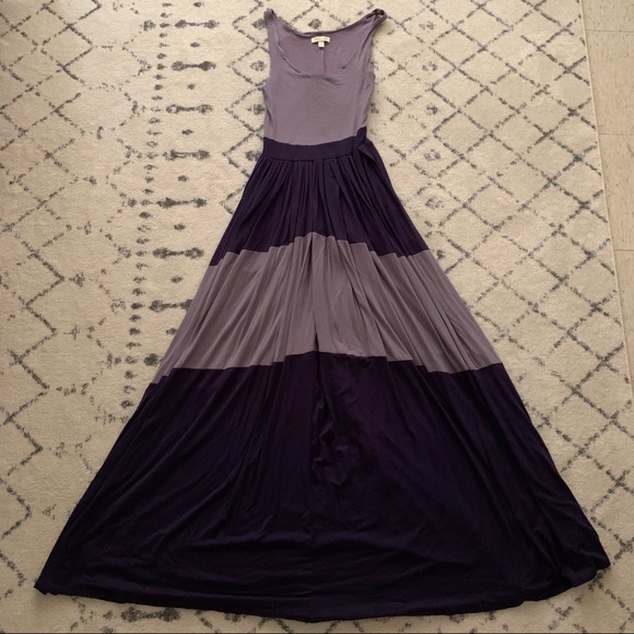 Urban Outfitters Dresses & Skirts - Silence + Noise Color Block Purple Maxi Dress